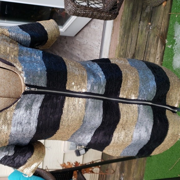 VTG mini sequin dress - Picture 3 of 5